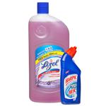 LIZOL LAVENDER 975ml FREE HARPIC 200ml